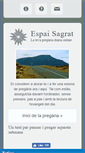 Mobile Screenshot of espaisagrat.org